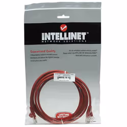 Intellinet 318952 câble de réseau Rouge 1 m Cat5e U/UTP (UTP)