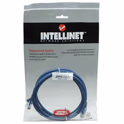Intellinet 318983 câble de réseau Bleu 2 m Cat5e U/UTP (UTP)