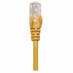 Intellinet Cat5e UTP, 2m câble de réseau Jaune U/UTP (UTP)