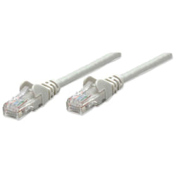 Intellinet 319768 câble de réseau Gris 3 m Cat5e U/UTP (UTP)