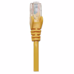 Intellinet RJ-45, M/M, 5m câble de réseau Jaune Cat5e U/UTP (UTP)
