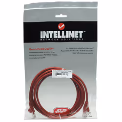 Intellinet Cat5e UTP, 7.5m câble de réseau Rouge 7,5 m U/UTP (UTP) - Vue supplémentaire 4