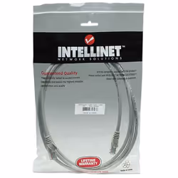 Intellinet 319973 câble de réseau Gris 15 m Cat5e U/UTP (UTP)