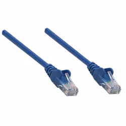 Intellinet 15m Cat5e câble de réseau Bleu U/UTP (UTP)