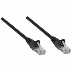 Intellinet 320757 câble de réseau Noir 2 m Cat5e U/UTP (UTP)