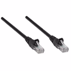 Intellinet 320764 câble de réseau Noir 3 m Cat5e U/UTP (UTP)