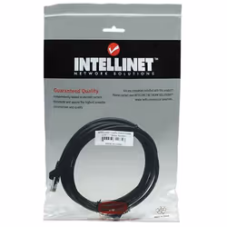 Intellinet 320771 câble de réseau Noir 5 m Cat5e U/UTP (UTP)