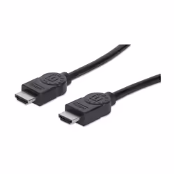 Manhattan 322539, 10 m, HDMI Type A (Standard), HDMI Type A (Standard), Compatibilité 3D, 10,2 Gbit/s, Noir
