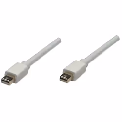 Manhattan 324557, 1 m, Mini DisplayPort, Mini DisplayPort, Mâle, Mâle, 4096 x 2160 pixels