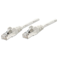 Intellinet Cat5e, 0.5m câble de réseau Gris 0,5 m F/UTP (FTP)
