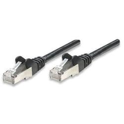 Intellinet 335645 câble de réseau Noir 2 m Cat5e SF/UTP (S-FTP)