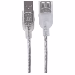 Manhattan 336314 câble USB 1,8 m USB 2.0 USB A Argent