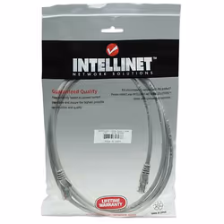 Intellinet 336628 câble de réseau Gris 1,5 m Cat5e U/UTP (UTP)