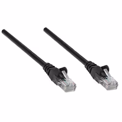 Intellinet 338387 câble de réseau Noir 1,5 m Cat5e U/UTP (UTP)