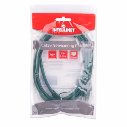 Intellinet Cat5e, UTP, 1.5m câble de réseau Vert 1,5 m U/UTP (UTP) - Vue supplémentaire 4