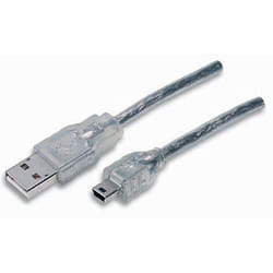 Manhattan 339056 câble USB 3 m USB A Beige