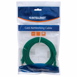 Intellinet 342483 câble de réseau Vert 1,5 m Cat6 U/UTP (UTP)
