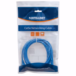 Intellinet 342568 câble de réseau Bleu 0,5 m Cat6 U/UTP (UTP)