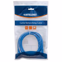 Intellinet 343305 câble de réseau Bleu 5 m Cat6 U/UTP (UTP)
