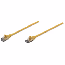 Intellinet Cat6 UTP câble de réseau Jaune 10 m U/UTP (UTP)