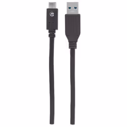 Manhattan 353373 câble USB 1 m USB 3.2 Gen 2 (3.1 Gen 2) USB A USB C Noir - Vue supplémentaire 4
