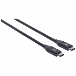 Manhattan 353526 câble USB 1 m USB 3.2 Gen 2 (3.1 Gen 2) USB C Noir