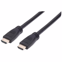 Manhattan 353960, 8 m, HDMI Type A (Standard), HDMI Type A (Standard), Compatibilité 3D, 10,2 Gbit/s, Noir