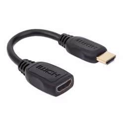 Manhattan 354523 changeur de genre de câble HDMI 19-pin Noir
