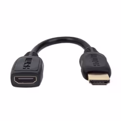 Manhattan 354523 changeur de genre de câble HDMI 19-pin Noir