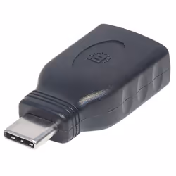 Manhattan 354646, USB C, USB A, Noir