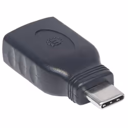 Manhattan 354646 changeur de genre de câble USB C USB A Noir