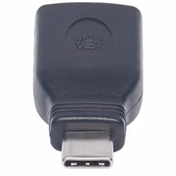 Manhattan 354646 changeur de genre de câble USB C USB A Noir
