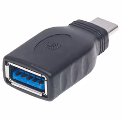 Manhattan 354646 changeur de genre de câble USB C USB A Noir - Vue supplémentaire 4