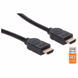 Manhattan 354837 câble HDMI 1 m HDMI Type A (Standard) Noir