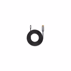 Manhattan 354851 câble vidéo et adaptateur 3 m USB Type-C DisplayPort Noir, Argent - Vue supplémentaire 5