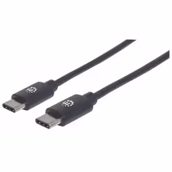 Manhattan 354868, 0,5 m, USB C, USB C, USB 2.0, 480 Mbit/s, Noir