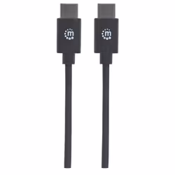 Manhattan 354882 câble USB 3 m USB 2.0 USB C Noir - Vue supplémentaire 4