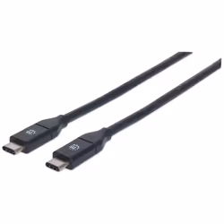 Manhattan 354899, 0,5 m, USB C, USB C, USB 3.2 Gen 2 (3.1 Gen 2), 10000 Mbit/s, Noir