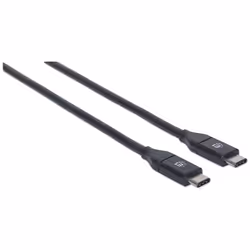 Manhattan 354899 câble USB 0,5 m USB 3.2 Gen 2 (3.1 Gen 2) USB C Noir