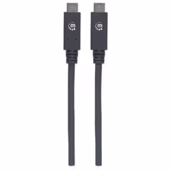 Manhattan 355223 câble USB 1 m USB 3.2 Gen 2 (3.1 Gen 2) USB C Noir - Vue supplémentaire 4