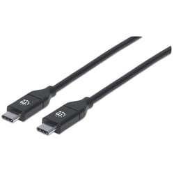 Manhattan 355247 câble USB 2 m USB 2.0 USB C Noir