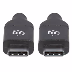 Manhattan 355247 câble USB 2 m USB 2.0 USB C Noir