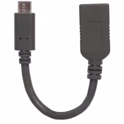 Manhattan 355285 câble USB 0,15 m USB 3.2 Gen 1 (3.1 Gen 1) USB C USB A Noir - Vue supplémentaire 4