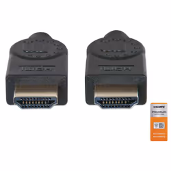 Manhattan 355346 câble HDMI 1,8 m HDMI Type A (Standard) Noir