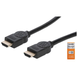 Manhattan 355353 câble HDMI 3 m HDMI Type A (Standard) Noir