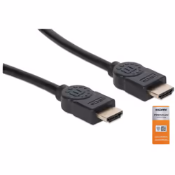 Manhattan 355353 câble HDMI 3 m HDMI Type A (Standard) Noir