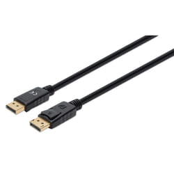 Manhattan 355582 câble DisplayPort 3 m Noir