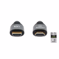 Manhattan 355940 câble HDMI 2 m HDMI Type A (Standard) Noir