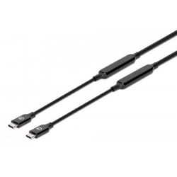 Manhattan 355971 câble USB 5 m USB 3.2 Gen 2 (3.1 Gen 2) USB C Noir