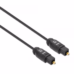 Manhattan 356091 câble de fibre optique 5 m TOSLINK Noir